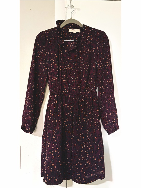 LOFT Dresses & Skirts - Loft leopard print dress
